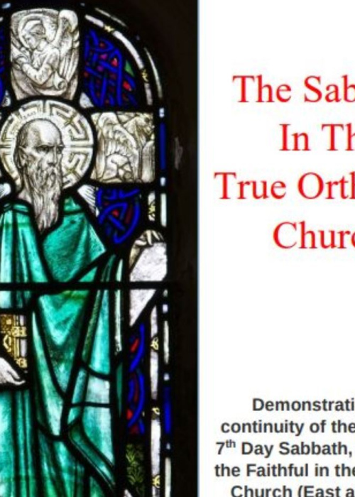 Sabbath in the Celtic Orthodox Church