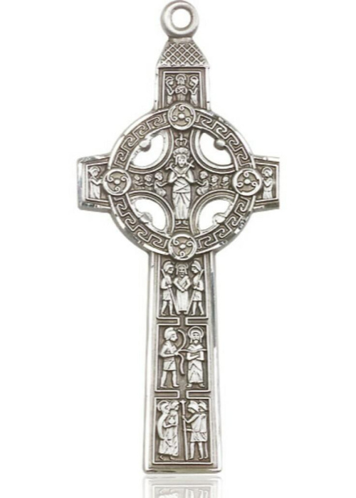 Scriptures Cross Pendant 13/4 x 3/4"