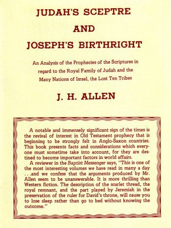 Judah's Sceptre and Joseph's Birthright by JH Allen